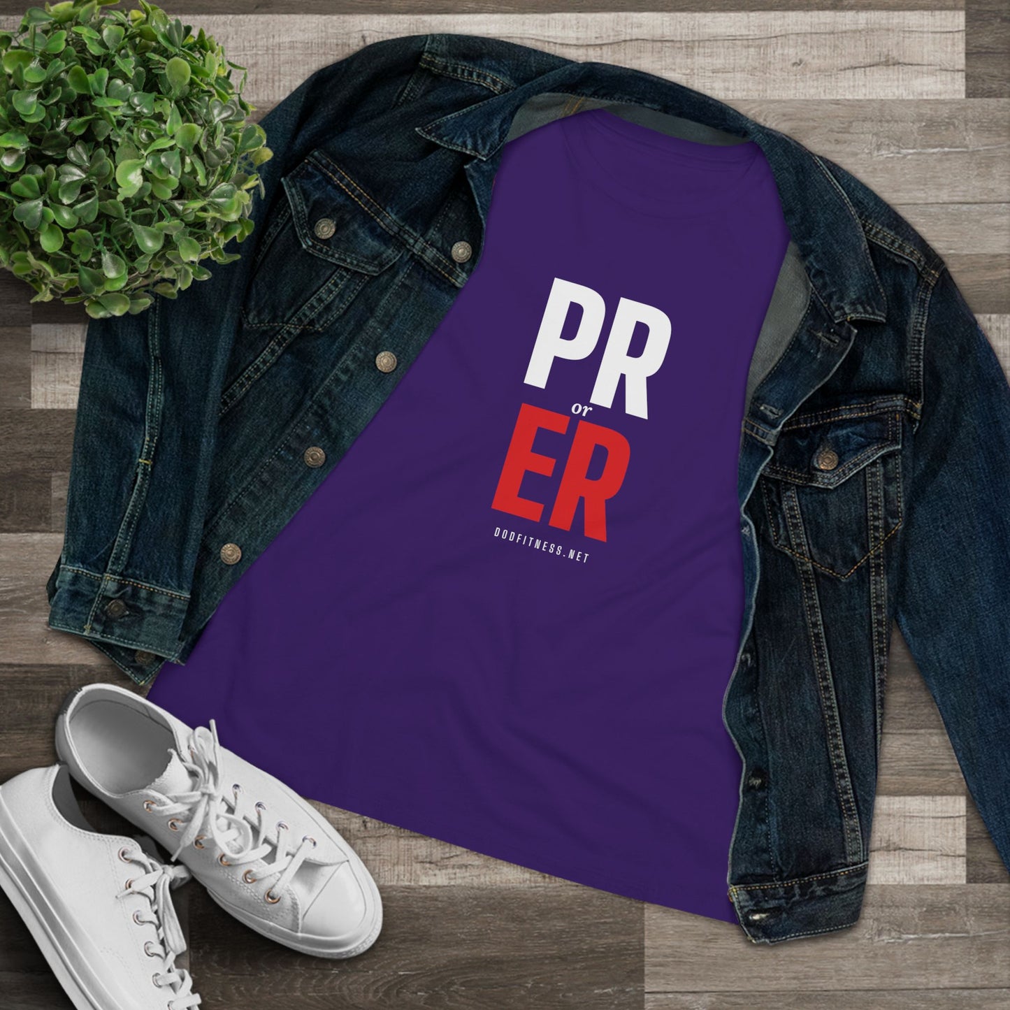 DoD Fitness - PR or ER Women's Tee