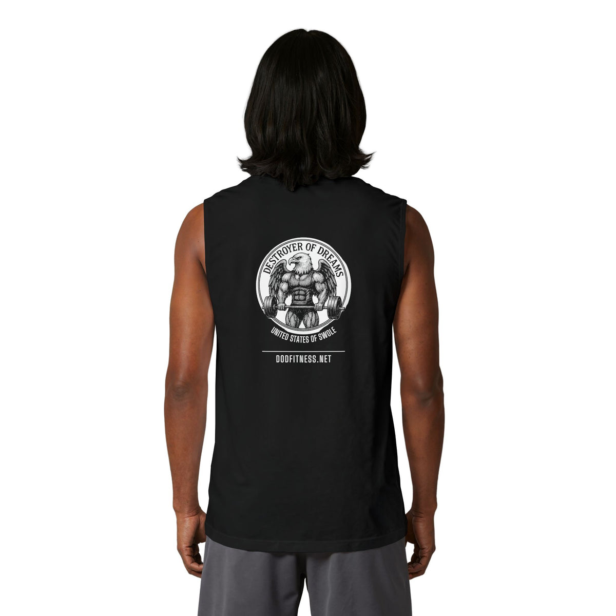 DoD Fitness - Resting Gym Face Stringer Tank