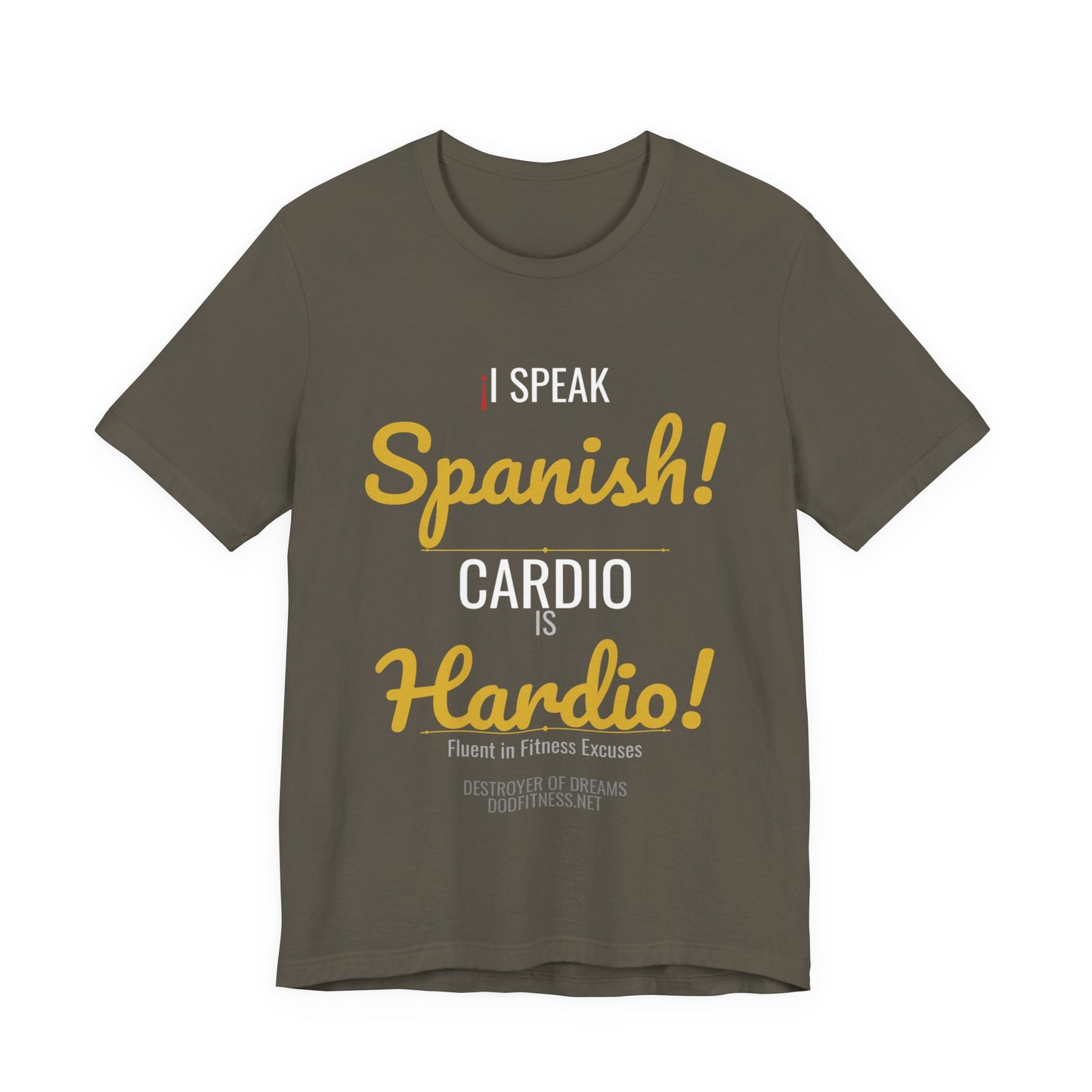 DoD Fitness - Cardio Hardio Tee