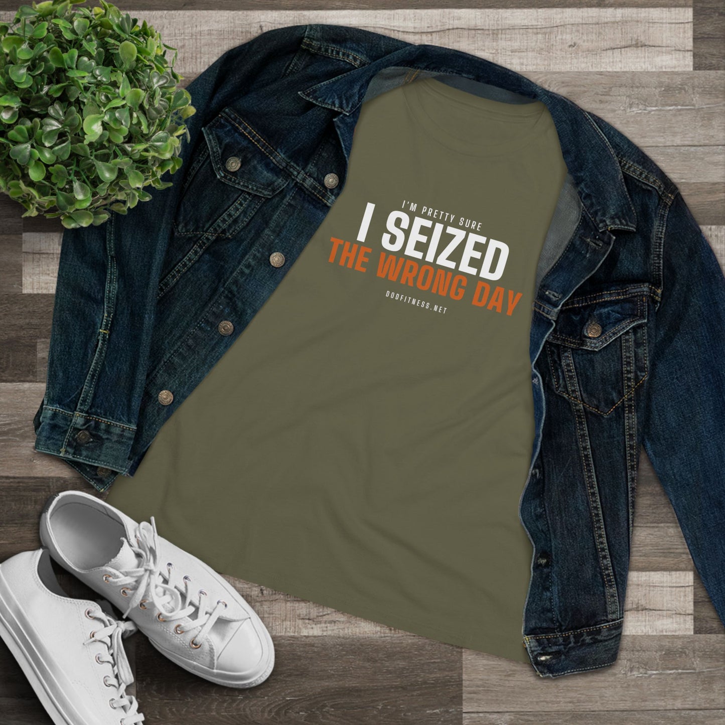 DoD Fitness - Seized Wrong Day Women's Tee