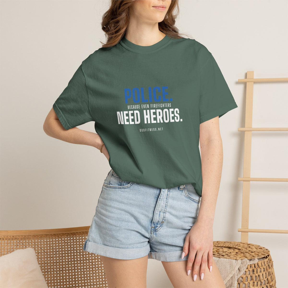 DoD Fitness - Police Need Heroes Men's Tee