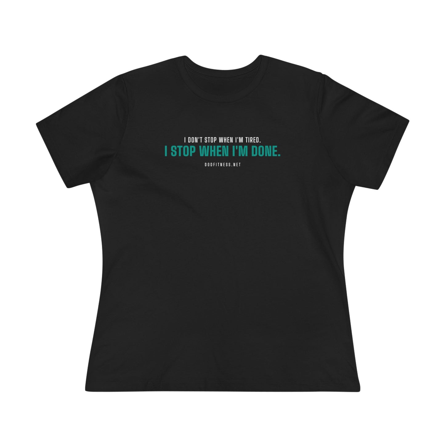DoD Fitness - Tired Women's Tee