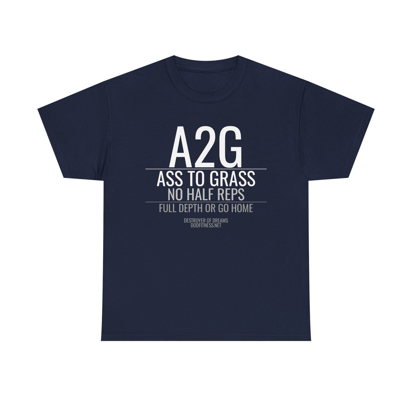 DoD Fitness - A2G - No Half Reps Women's Tee