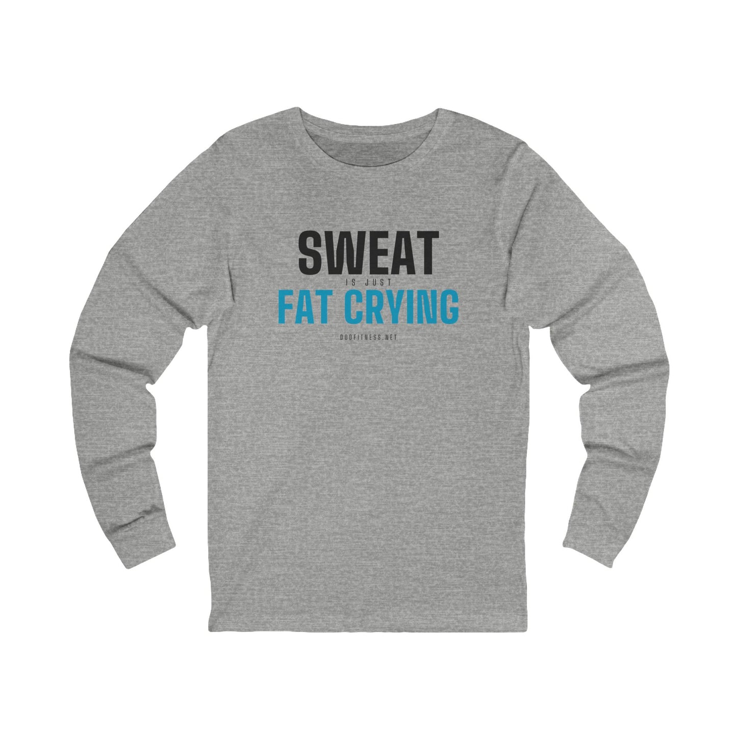 DoD Fitness - Fat Crying Frown Long Sleeve