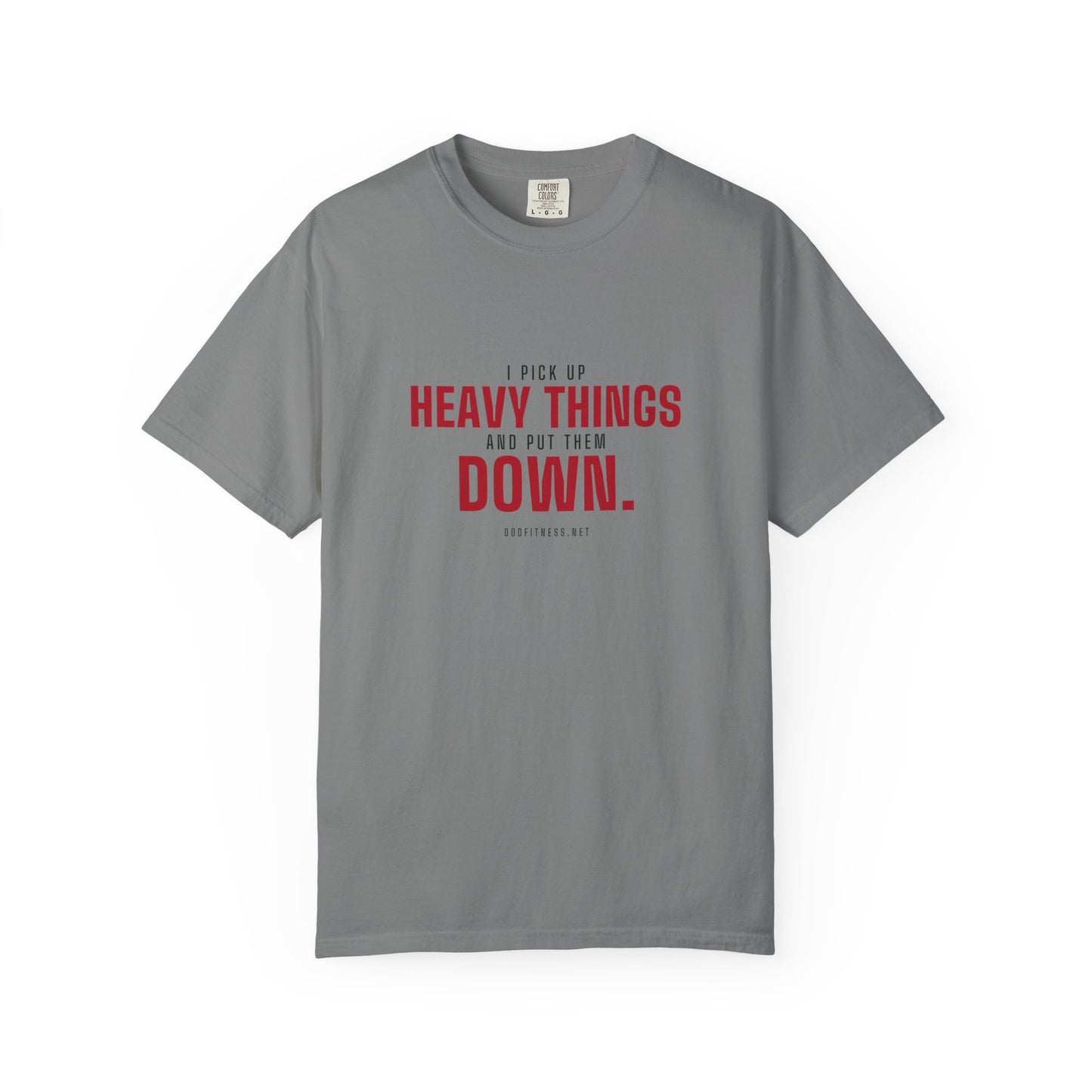 DoD Fitness - Heavy Things Men's Tee