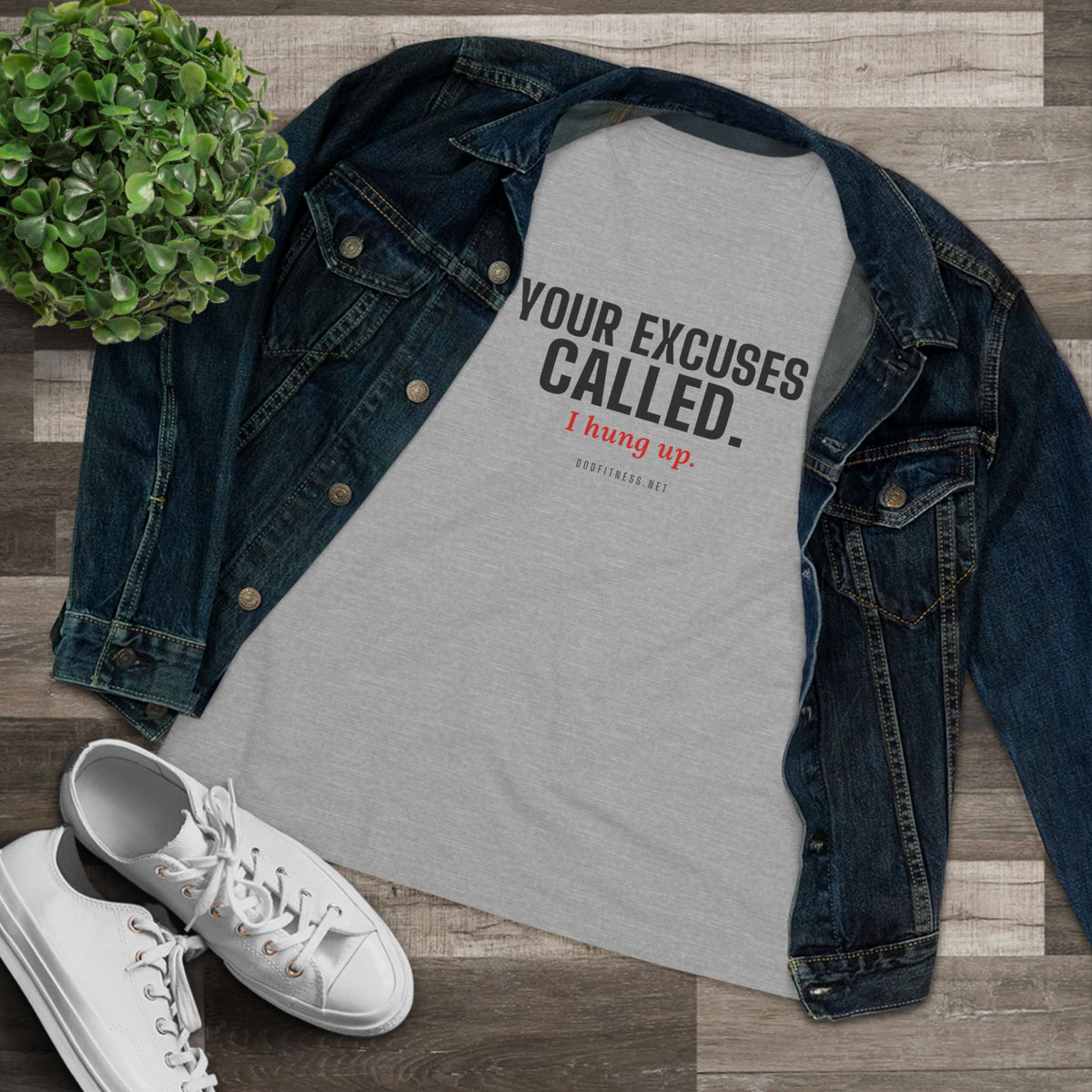 DoD Fitness - Excuses Called Women's Tee
