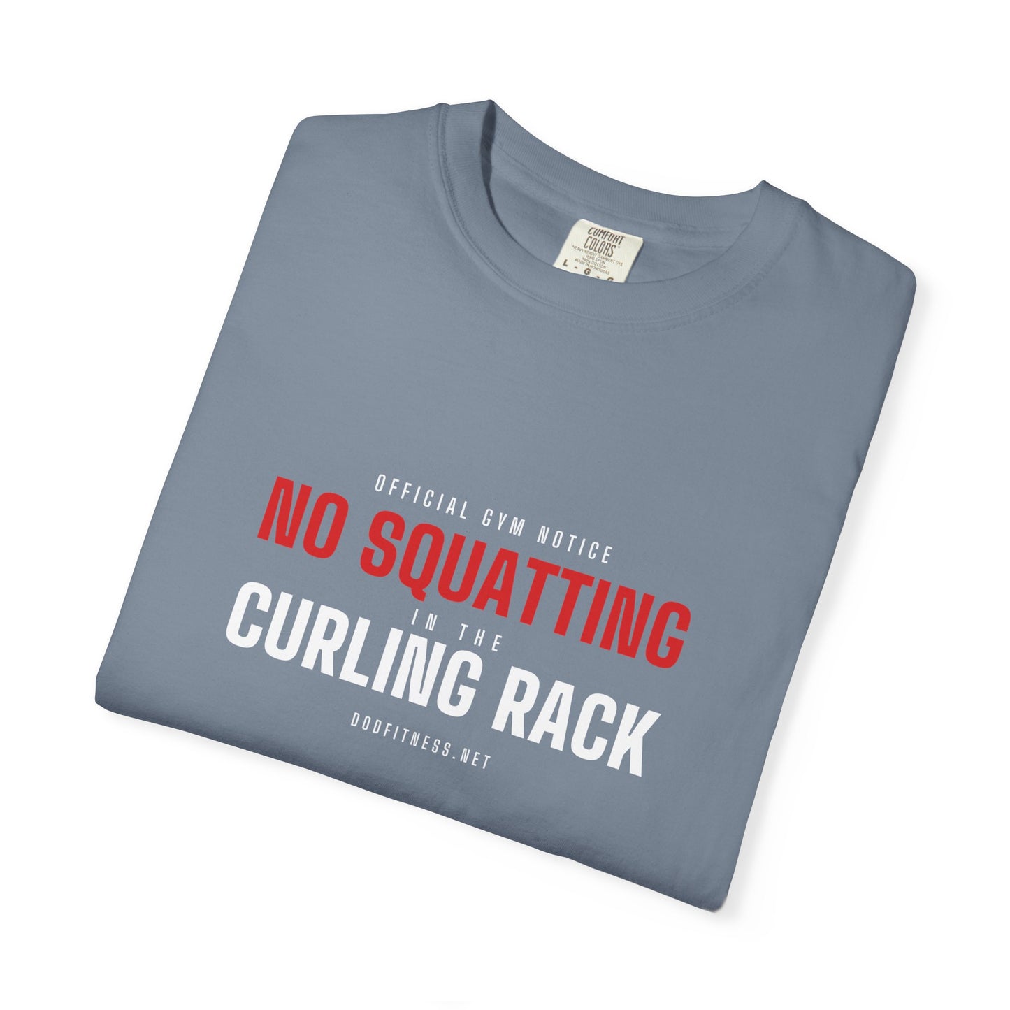 DoD Fitness - Curling Rack Men's Tee