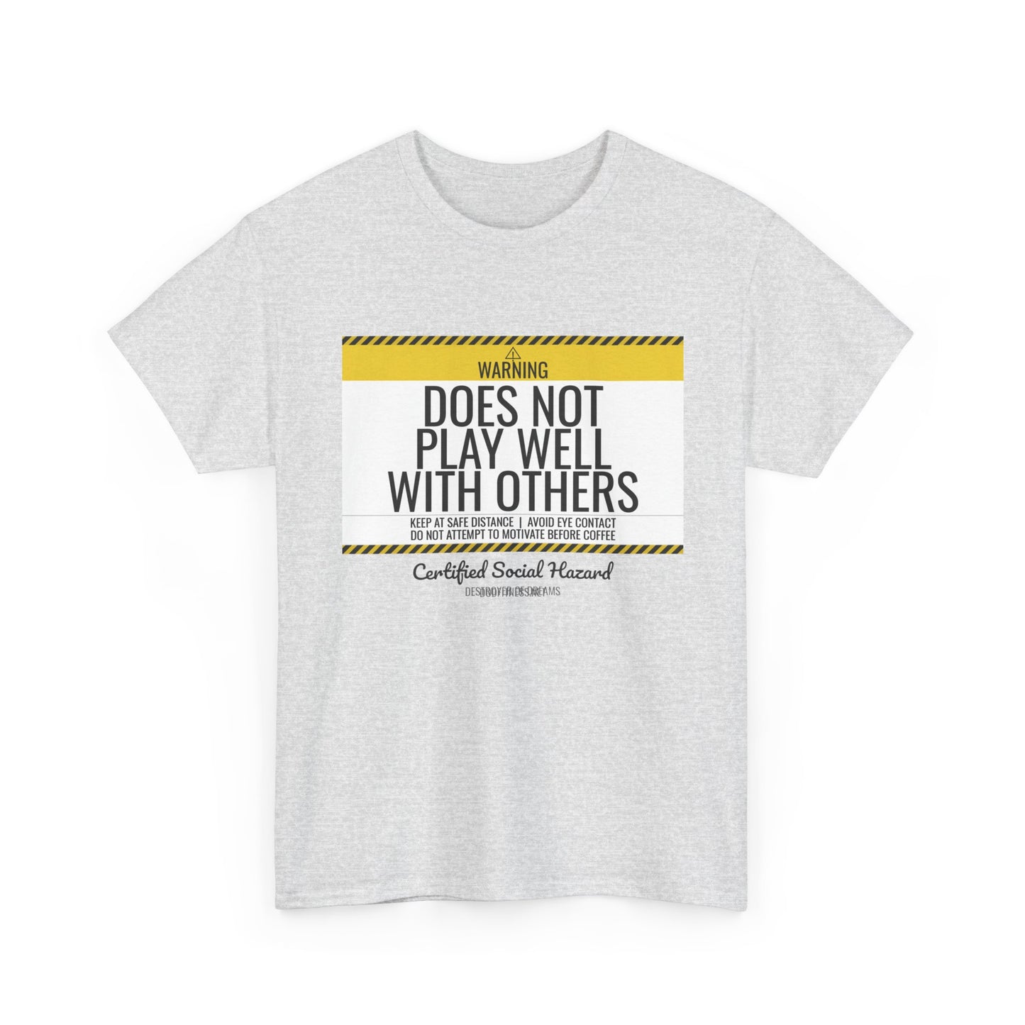 DoD Fitness - Warning Label Women's Tee