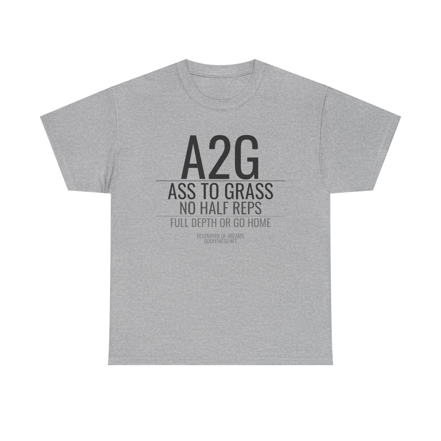 DoD Fitness - A2G - No Half Reps Women's Tee