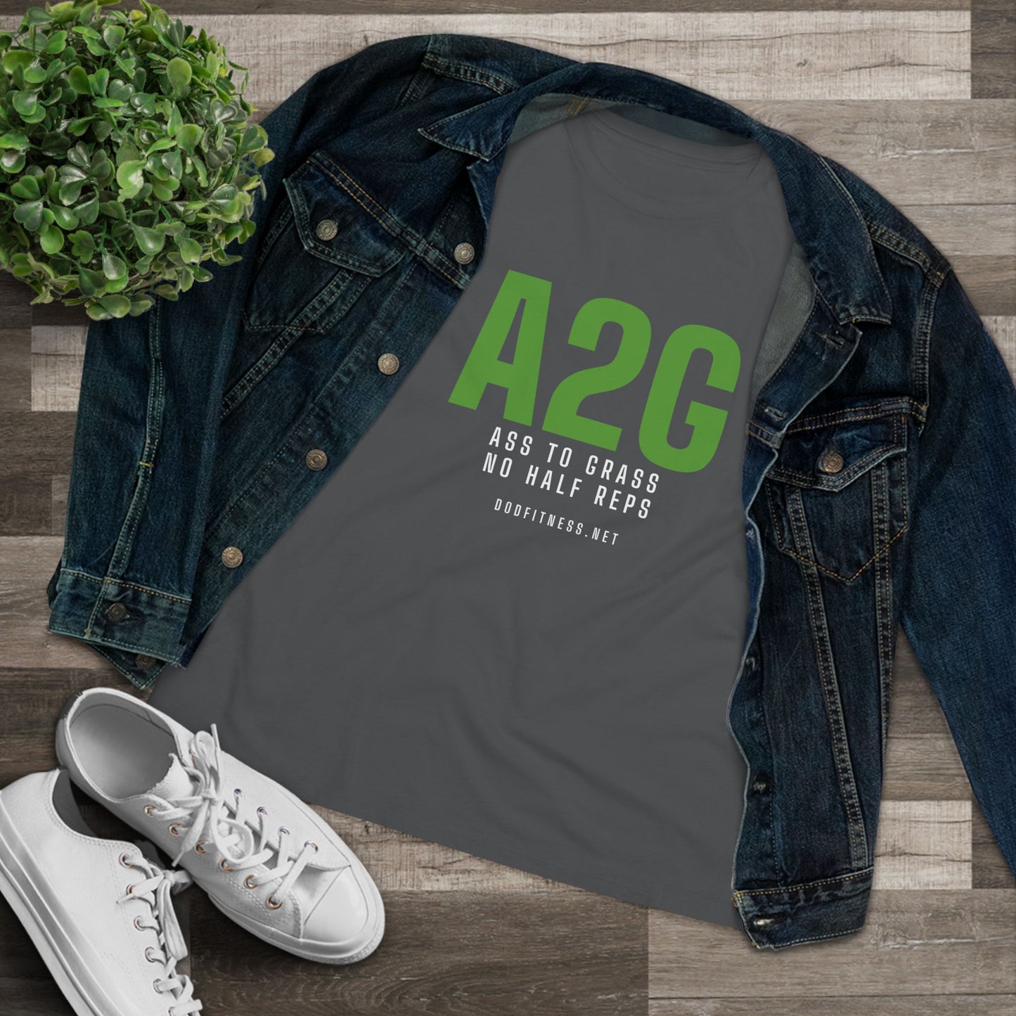 DoD Fitness - A2G - No Half Reps Women's Tee