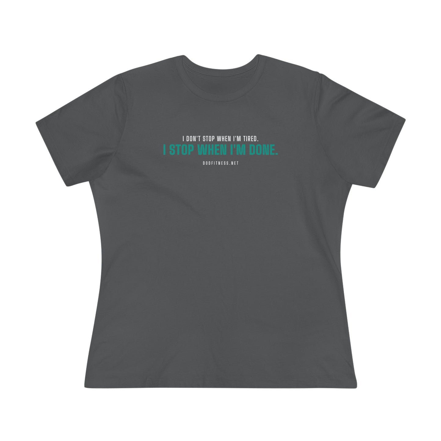 DoD Fitness - Tired Women's Tee