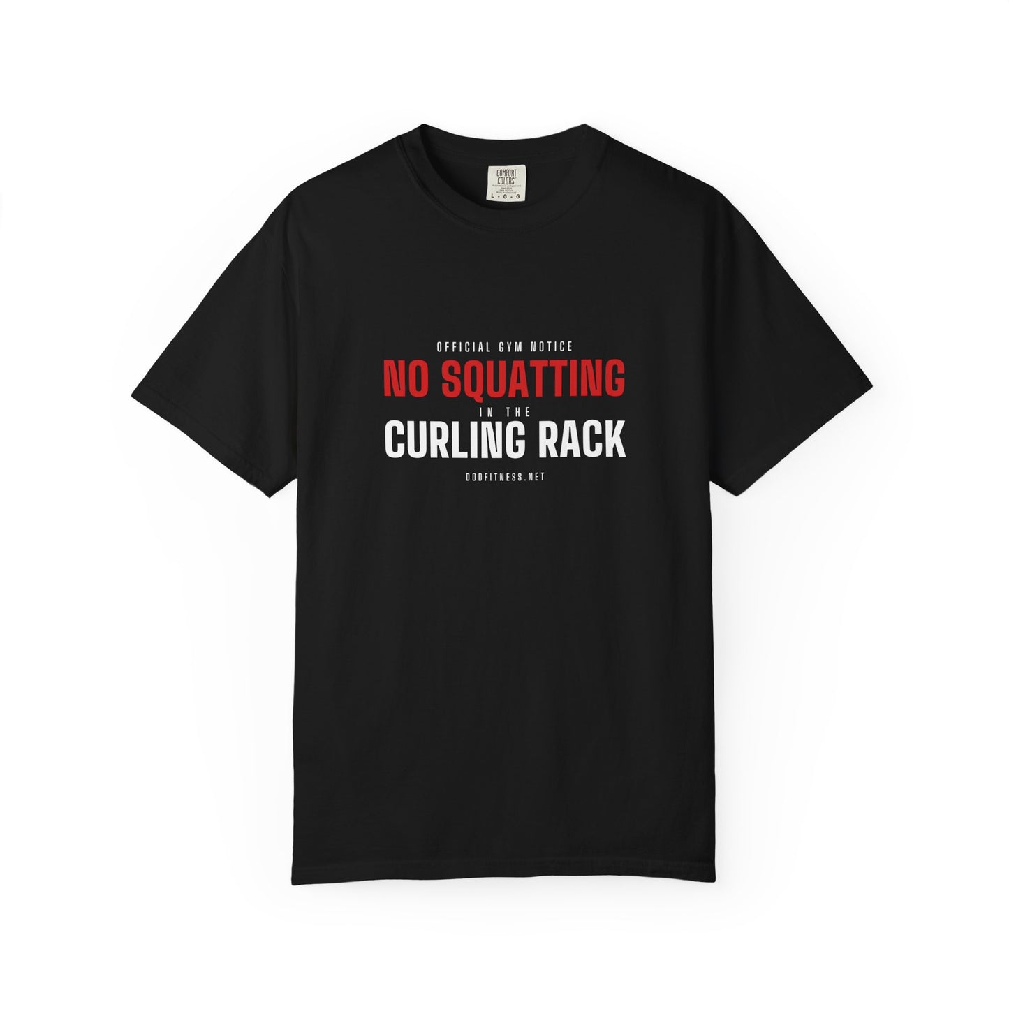 DoD Fitness - Curling Rack Men's Tee