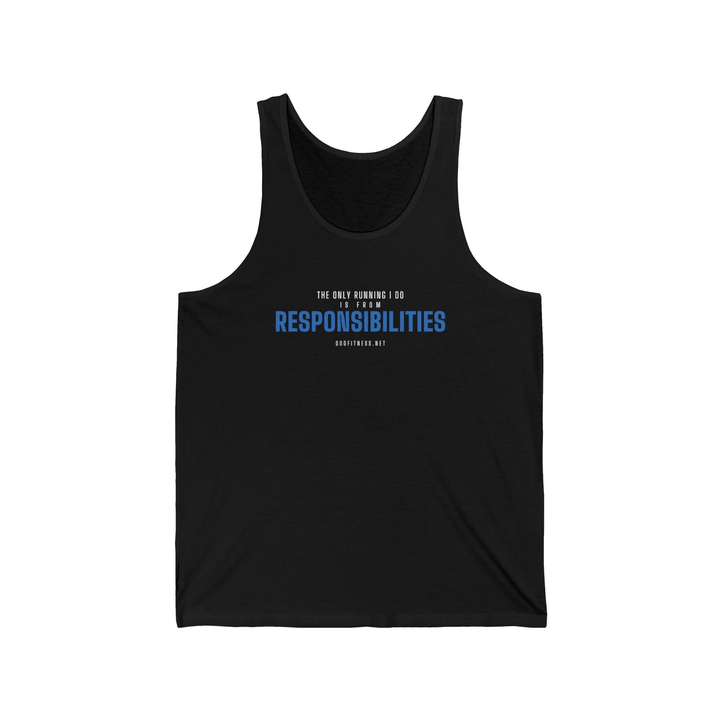 DoD Fitness - Running From Responsibilities Men's Tank