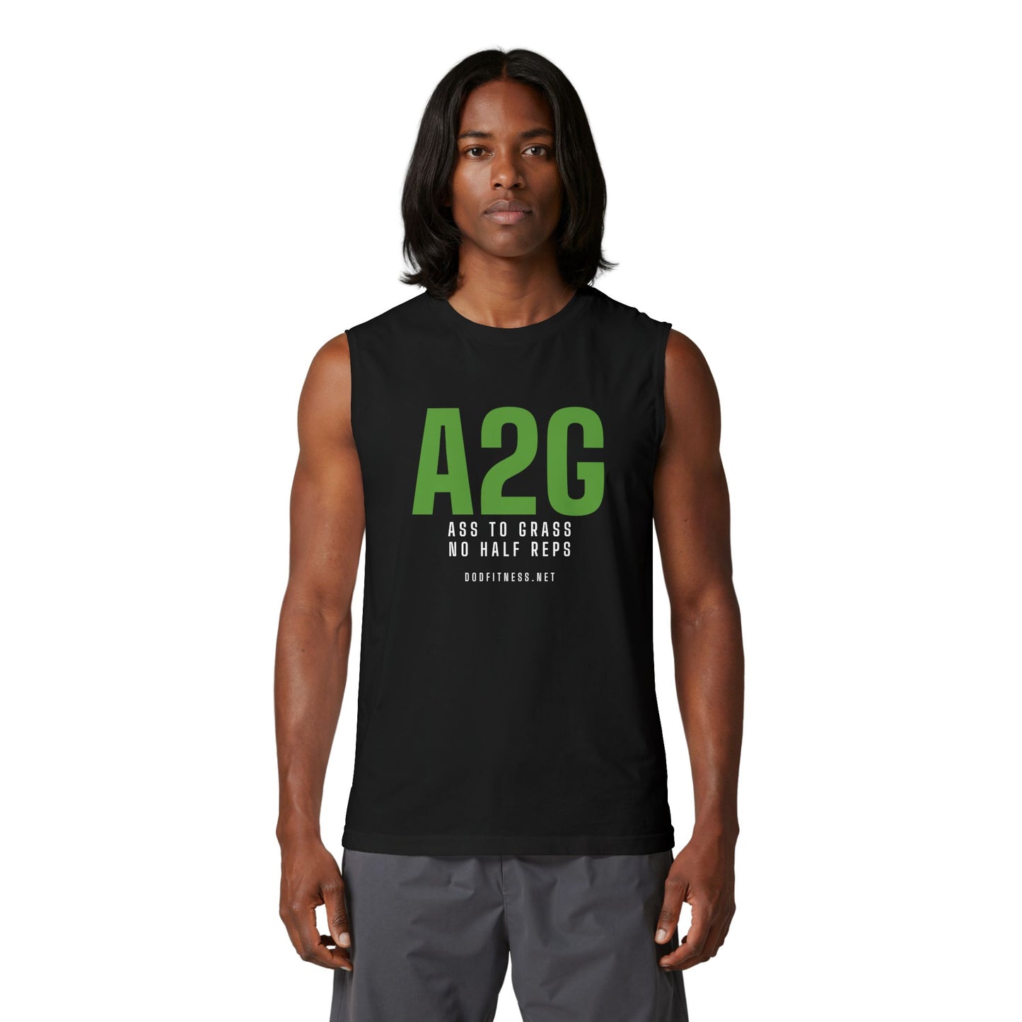 DoD Fitness - A2G - No Half Reps Stringer Tank
