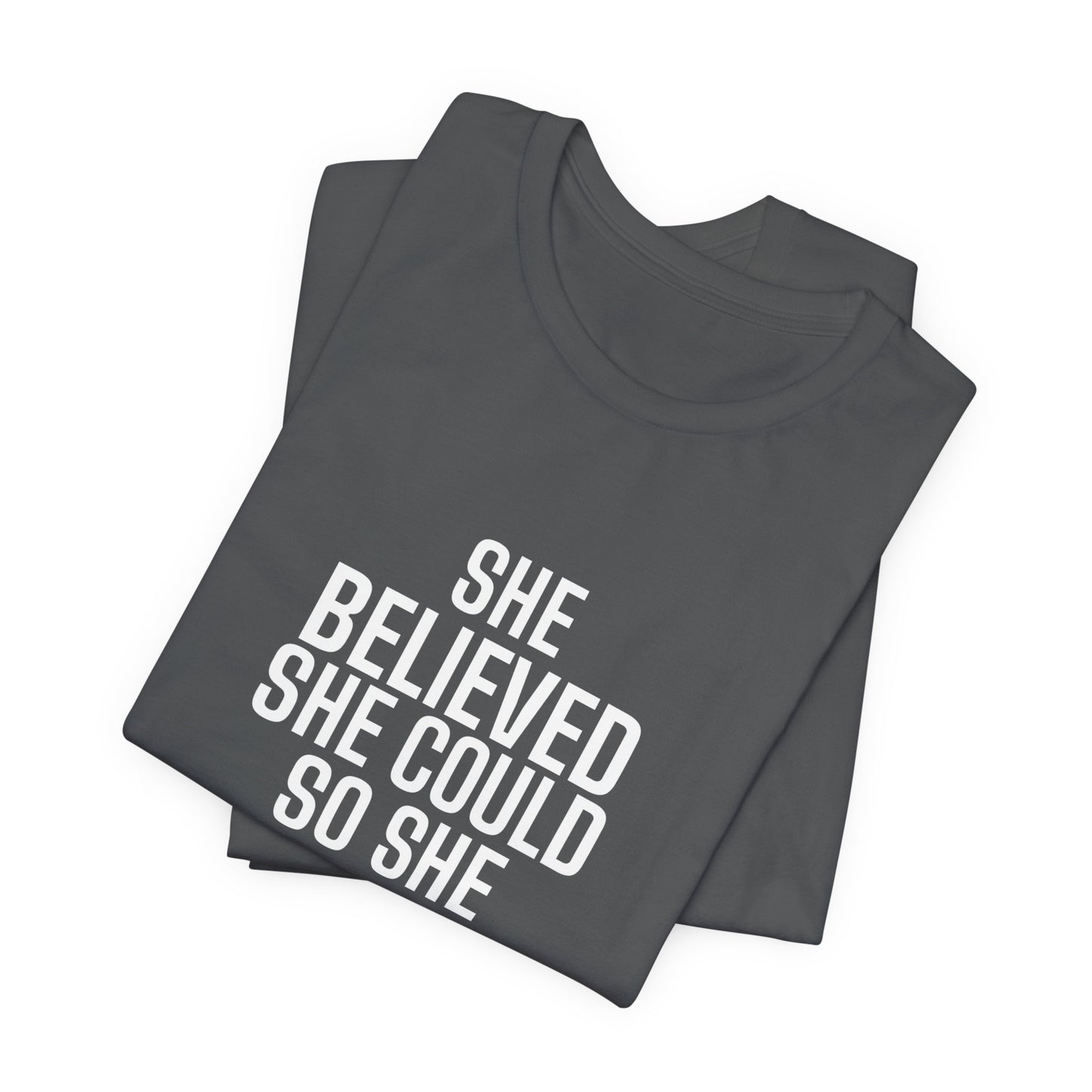 DoD Fitness - She Believed Tee