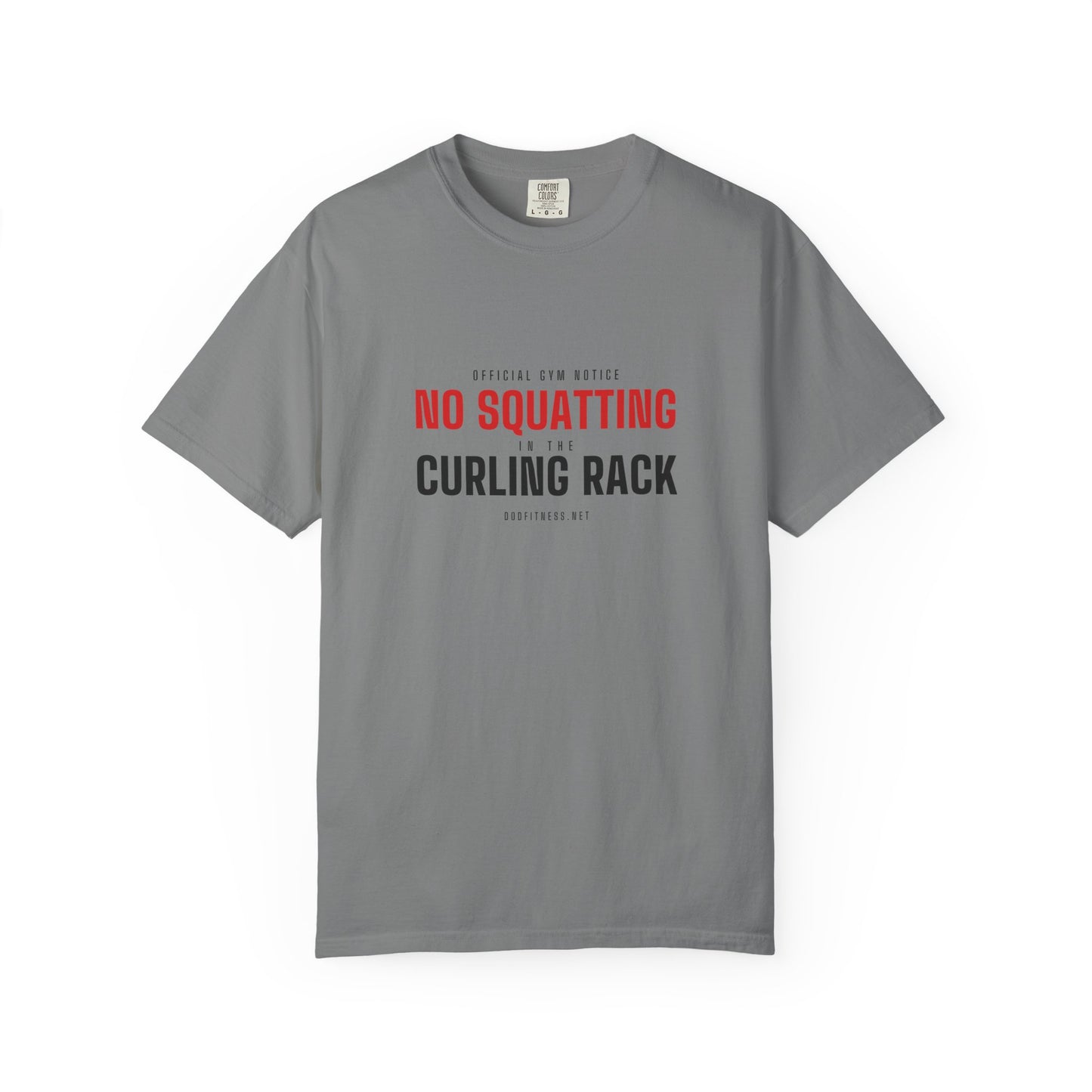 DoD Fitness - Curling Rack Men's Tee