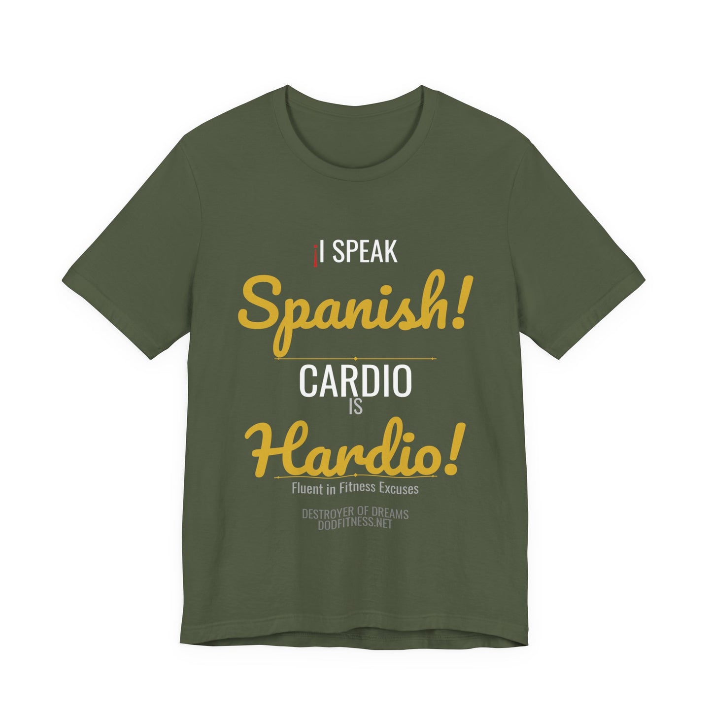 DoD Fitness - Cardio Hardio Tee