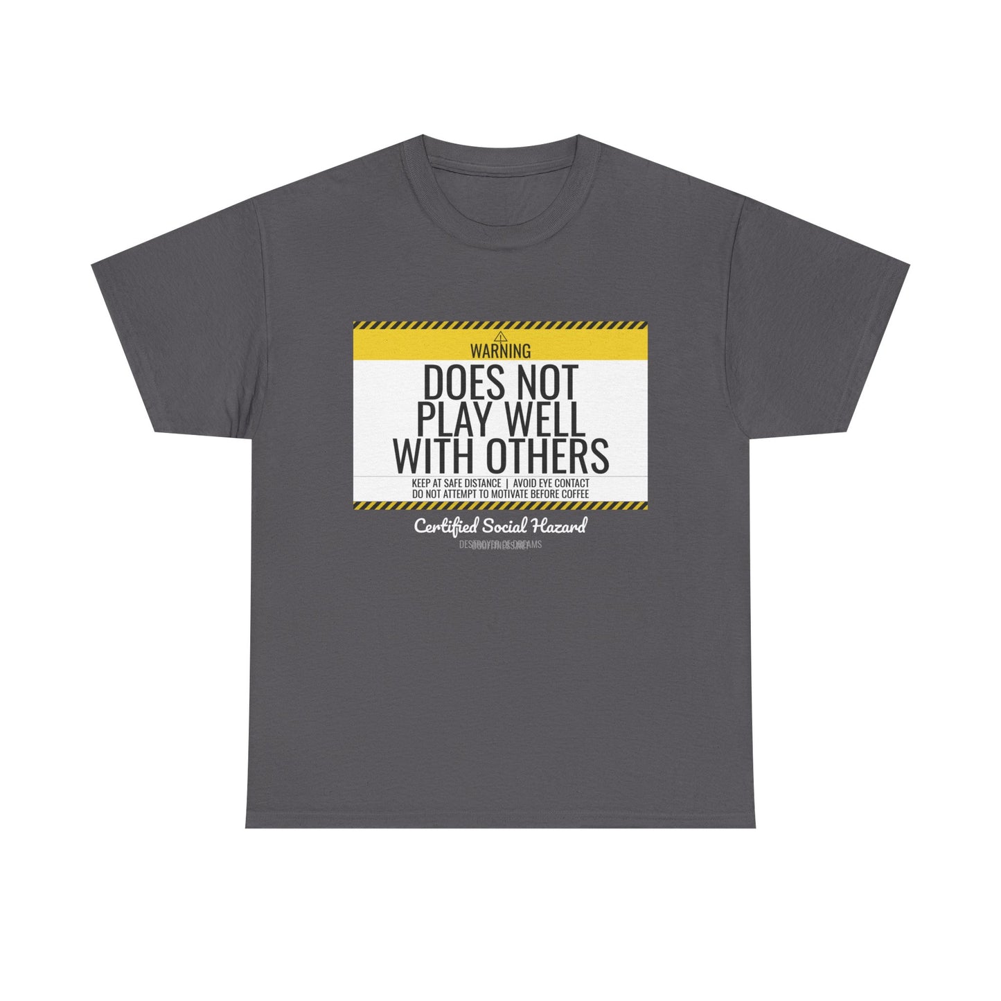 DoD Fitness - Warning Label Women's Tee