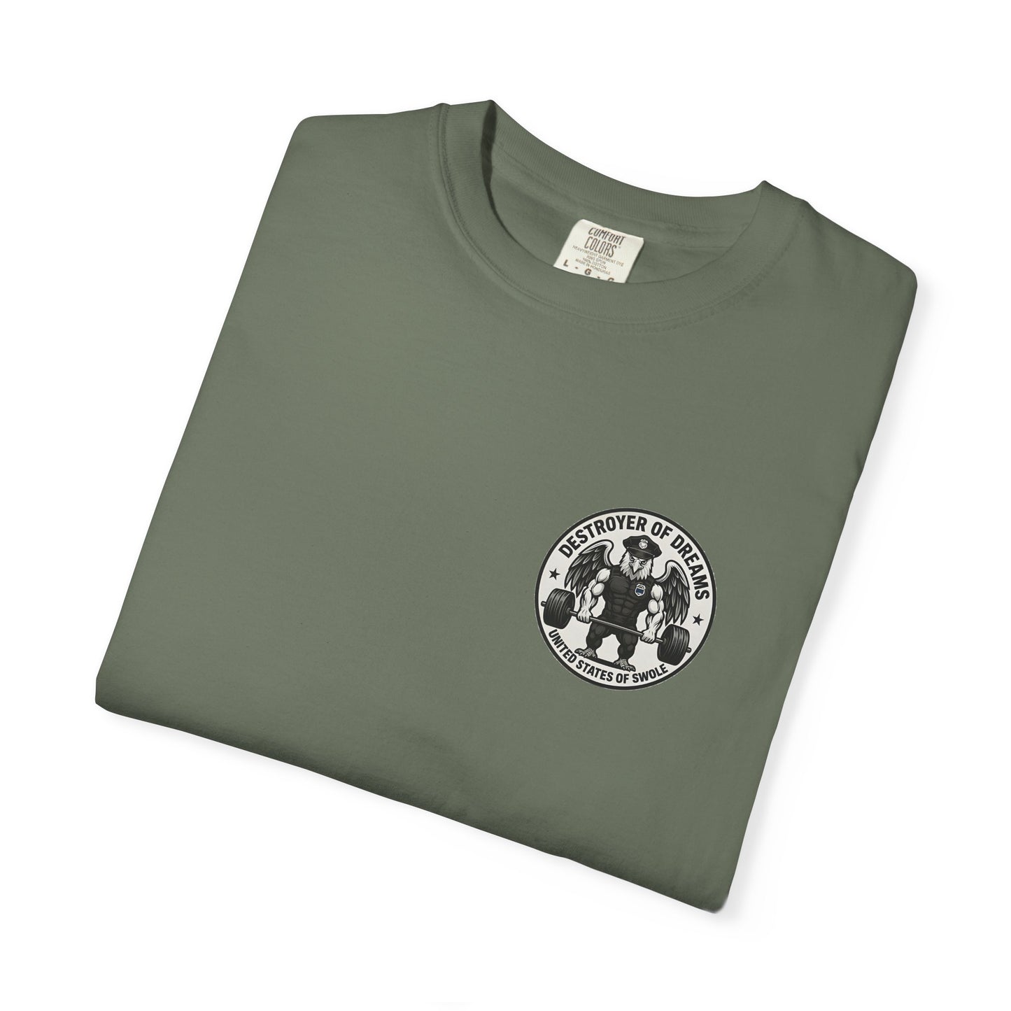 Thin Blue Line men's tee - funny gym shirt by DoD Fitness