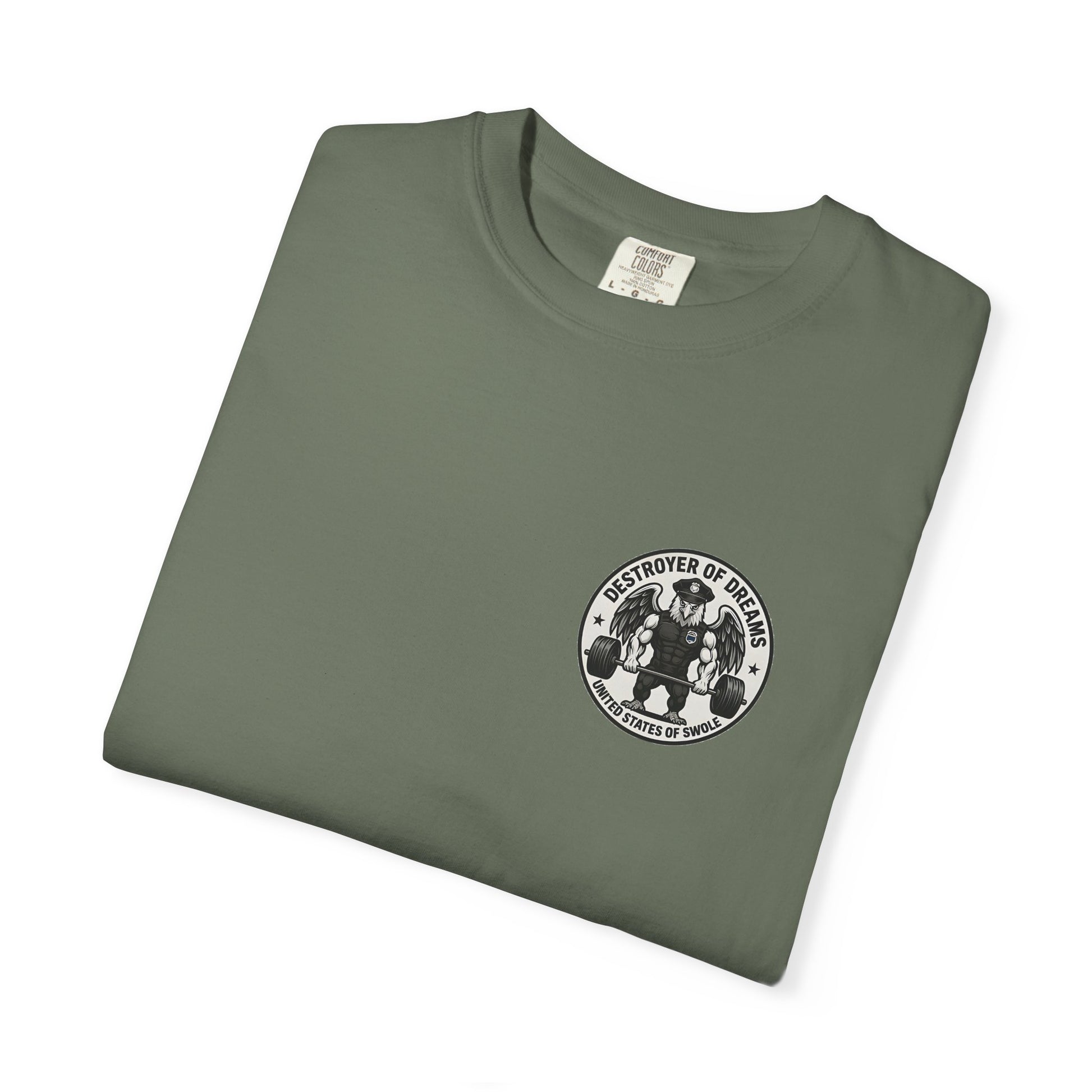 Thin Blue Line men's tee - funny gym shirt by DoD Fitness