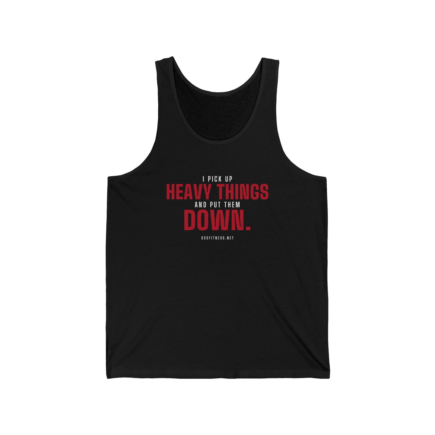 DoD Fitness - Heavy Things Men's Tank