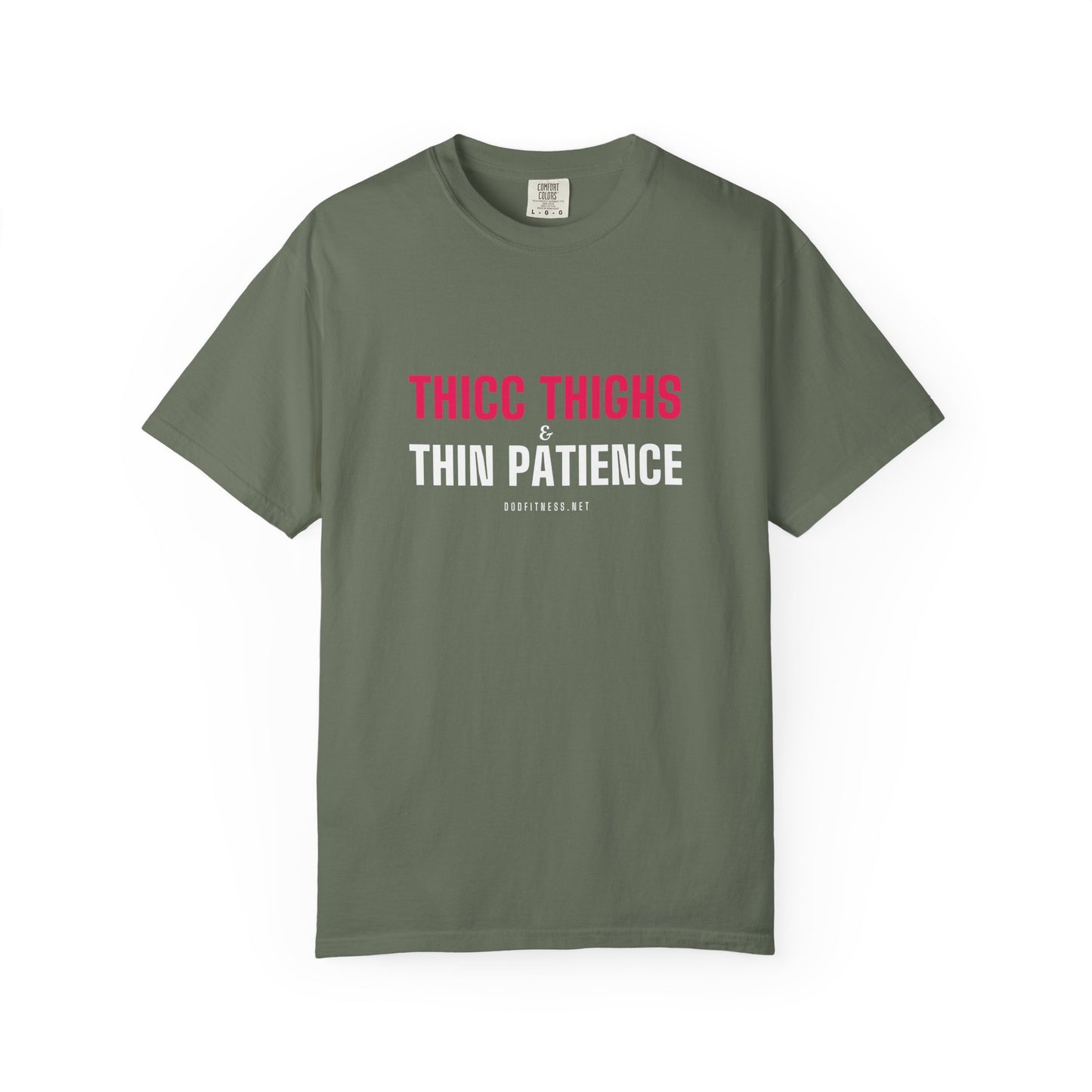 DoD Fitness - Thicc Thighs Men's Tee