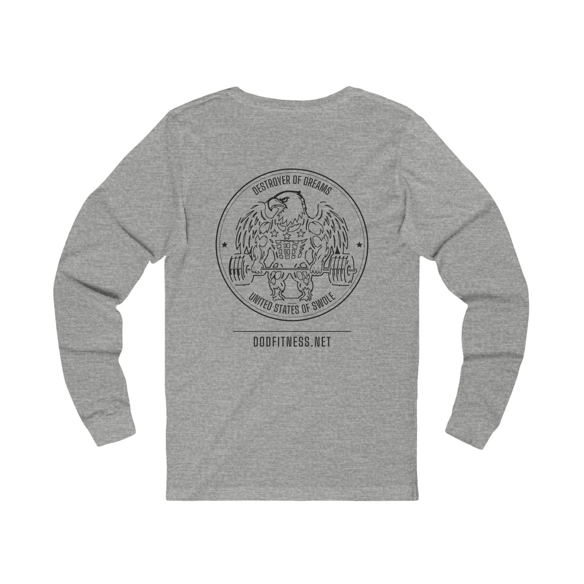 Passivitis - I'll Just Do Lunges long sleeve tee - funny gym shirt by DoD Fitness