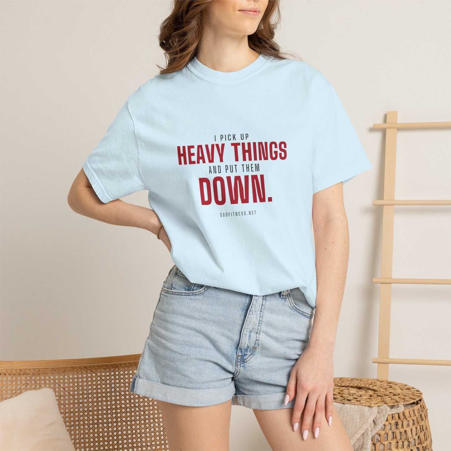 DoD Fitness - Heavy Things Men's Tee