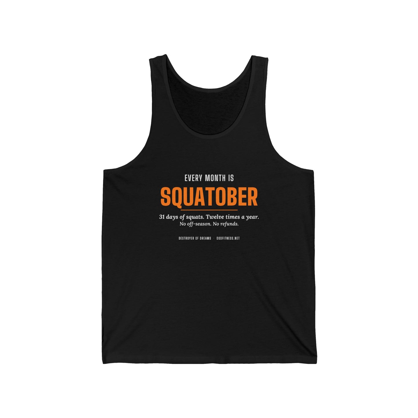 DoD Fitness - Squatober Men's Tank
