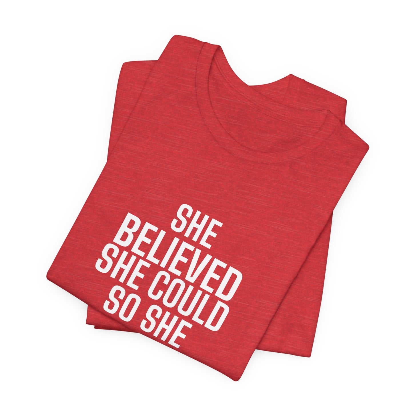DoD Fitness - She Believed Tee