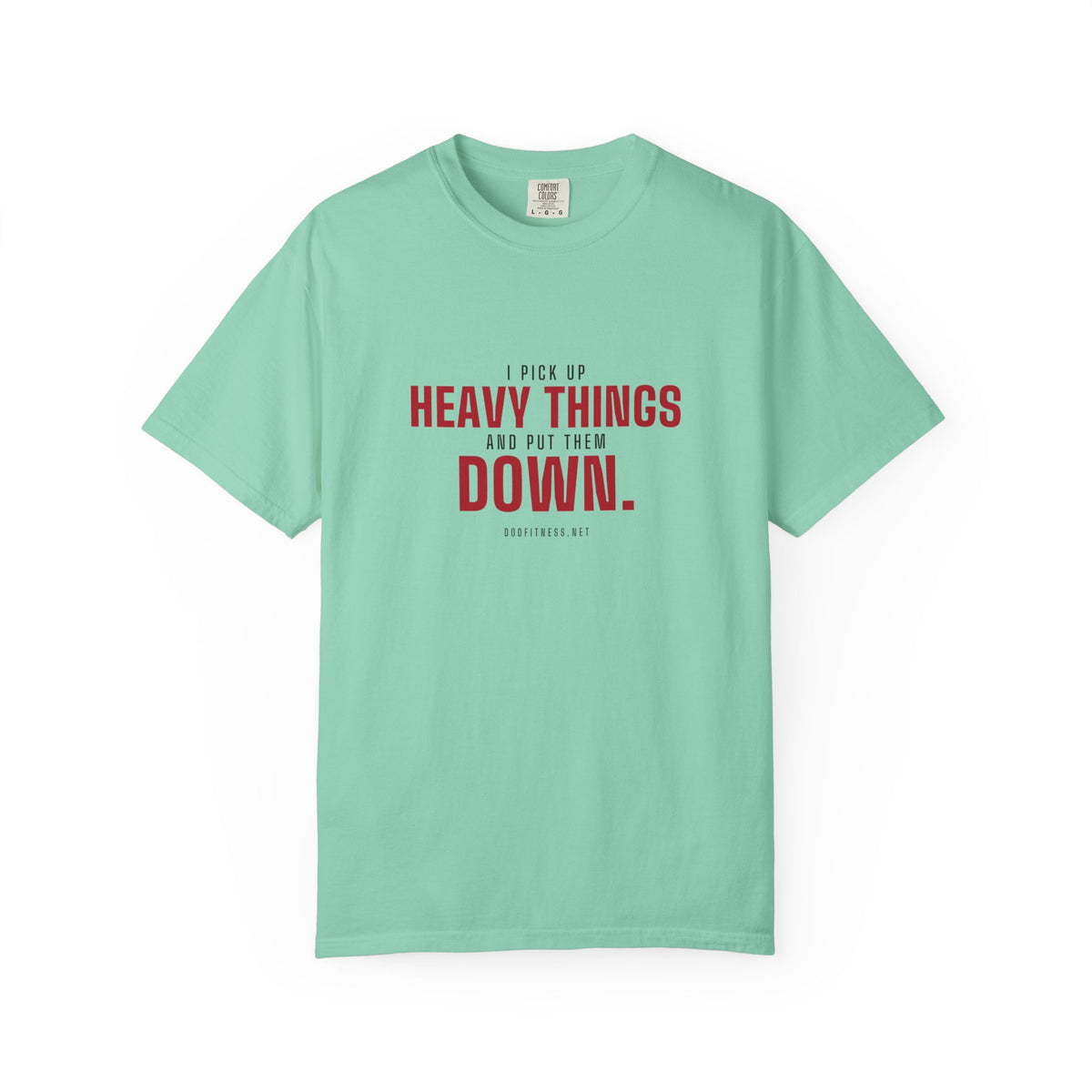 DoD Fitness - Heavy Things Men's Tee