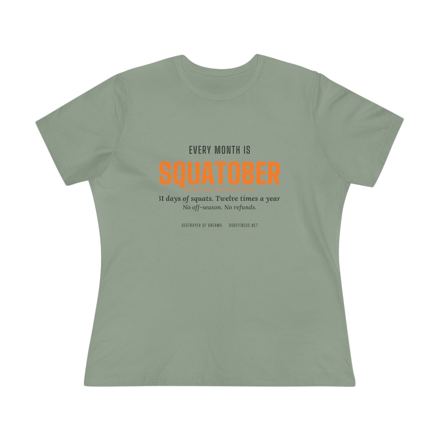 DoD Fitness - Squatober Women's Tee