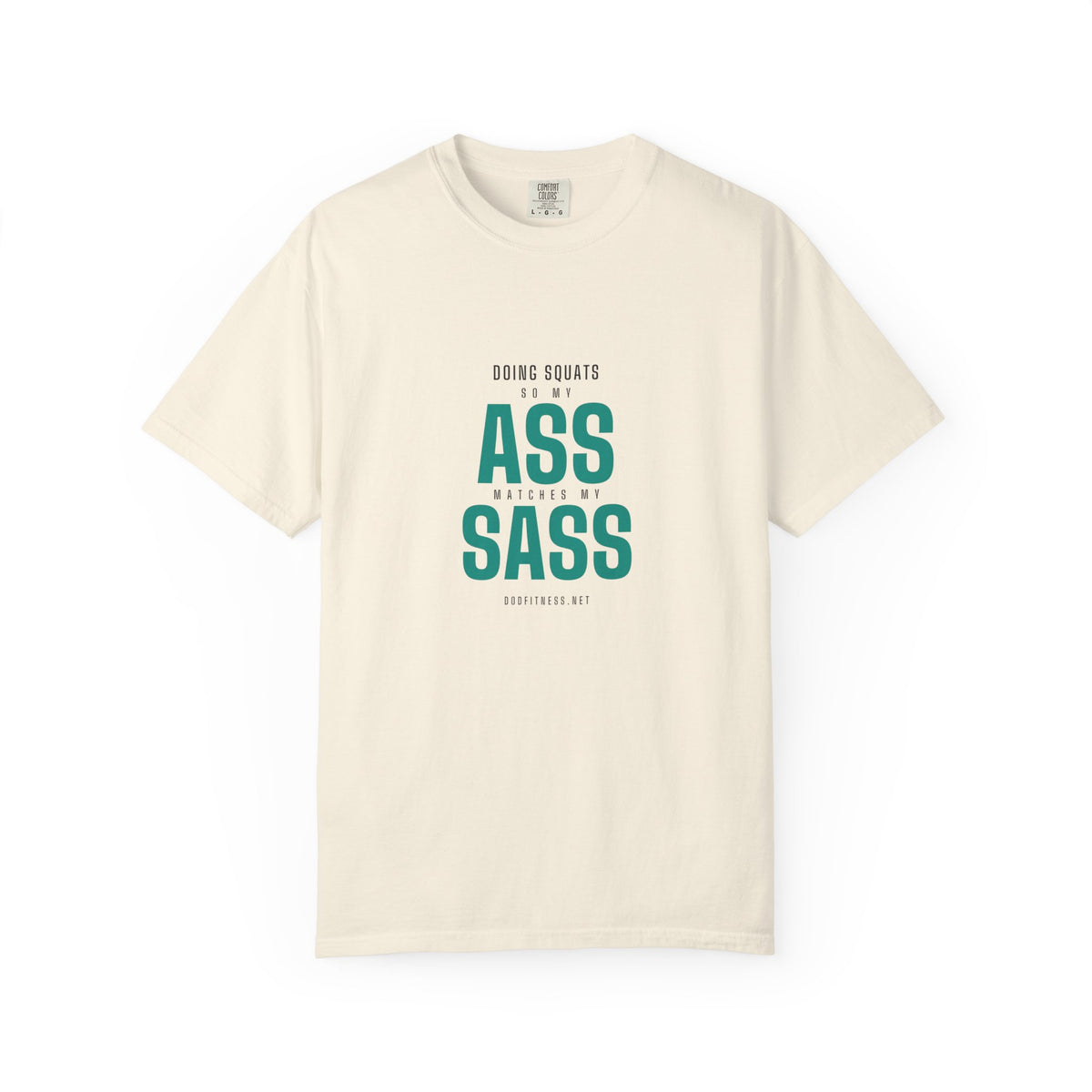 Ass Sass men's tee - funny gym shirt by DoD Fitness
