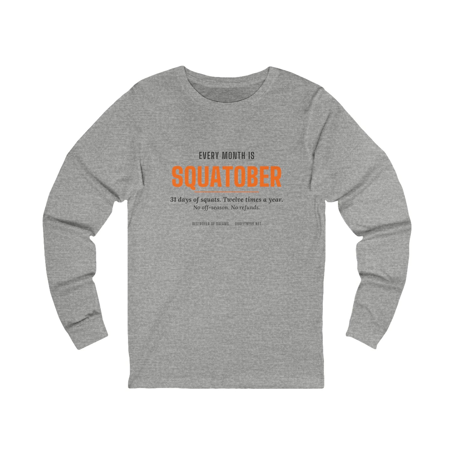 DoD Fitness - Squatober Long Sleeve