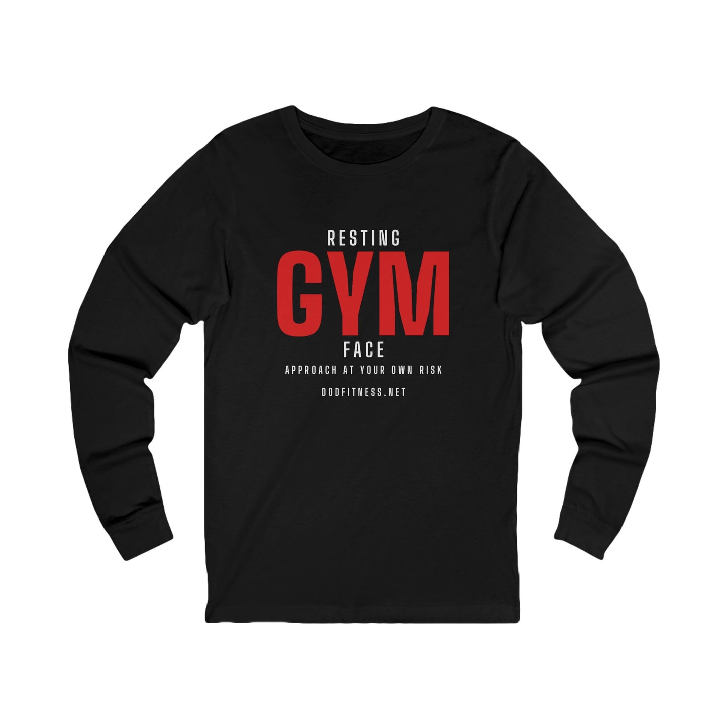 DoD Fitness - Resting Gym Face Long Sleeve