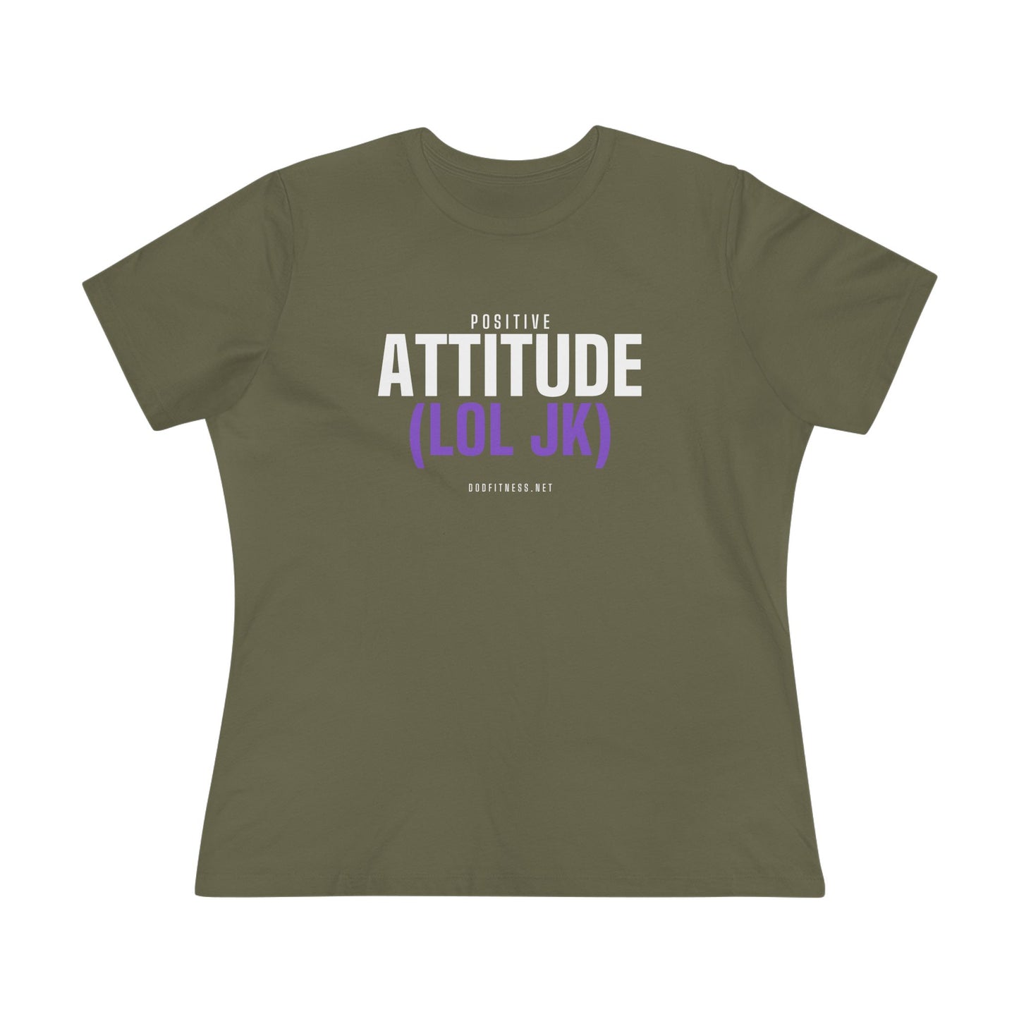 DoD Fitness - Attitude Women's Tee