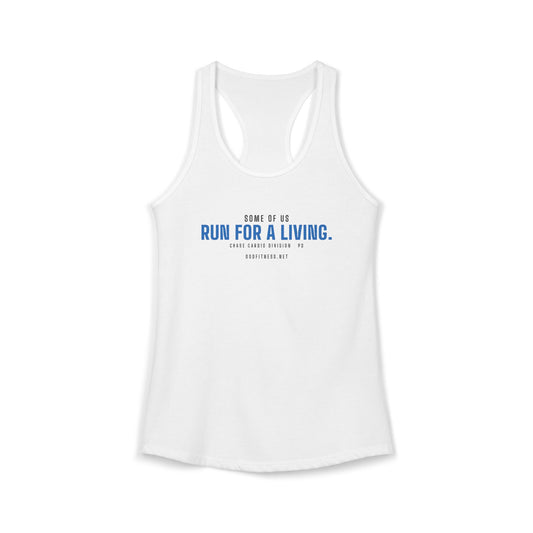 DoD Fitness - Run For A Living Women's Tank