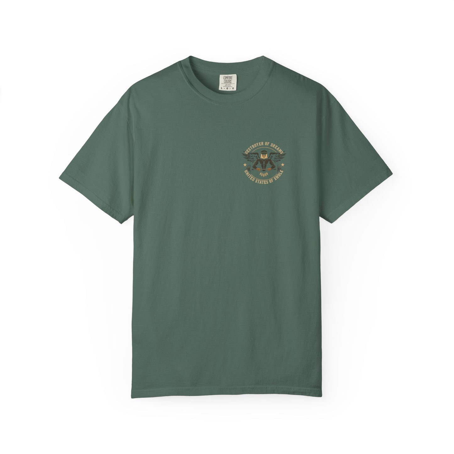 United We Serve - Military men's tee in Blue Spruce - funny gym shirt by DoD Fitness