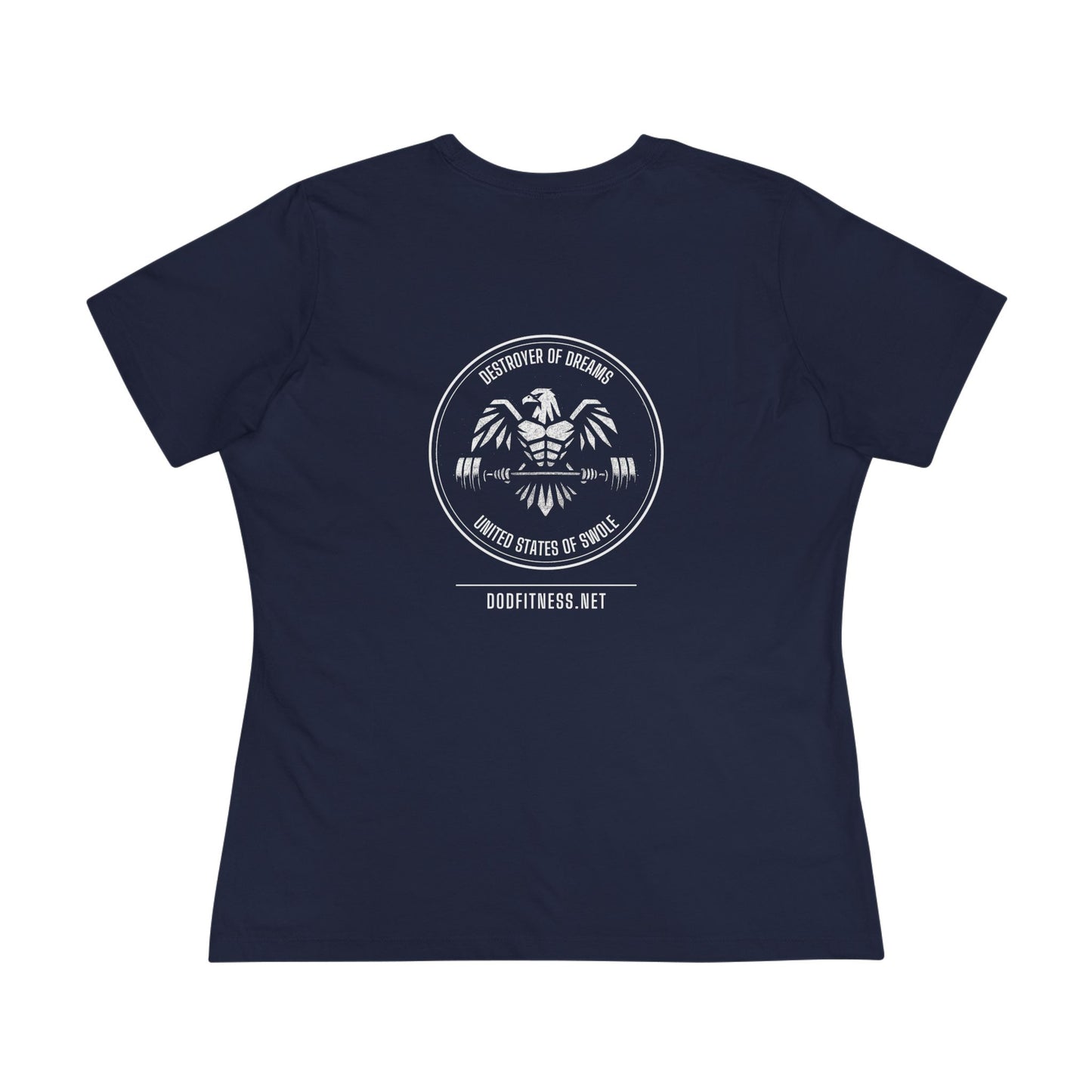 DoD Fitness - No Squatting Texting Rack Women's Tee