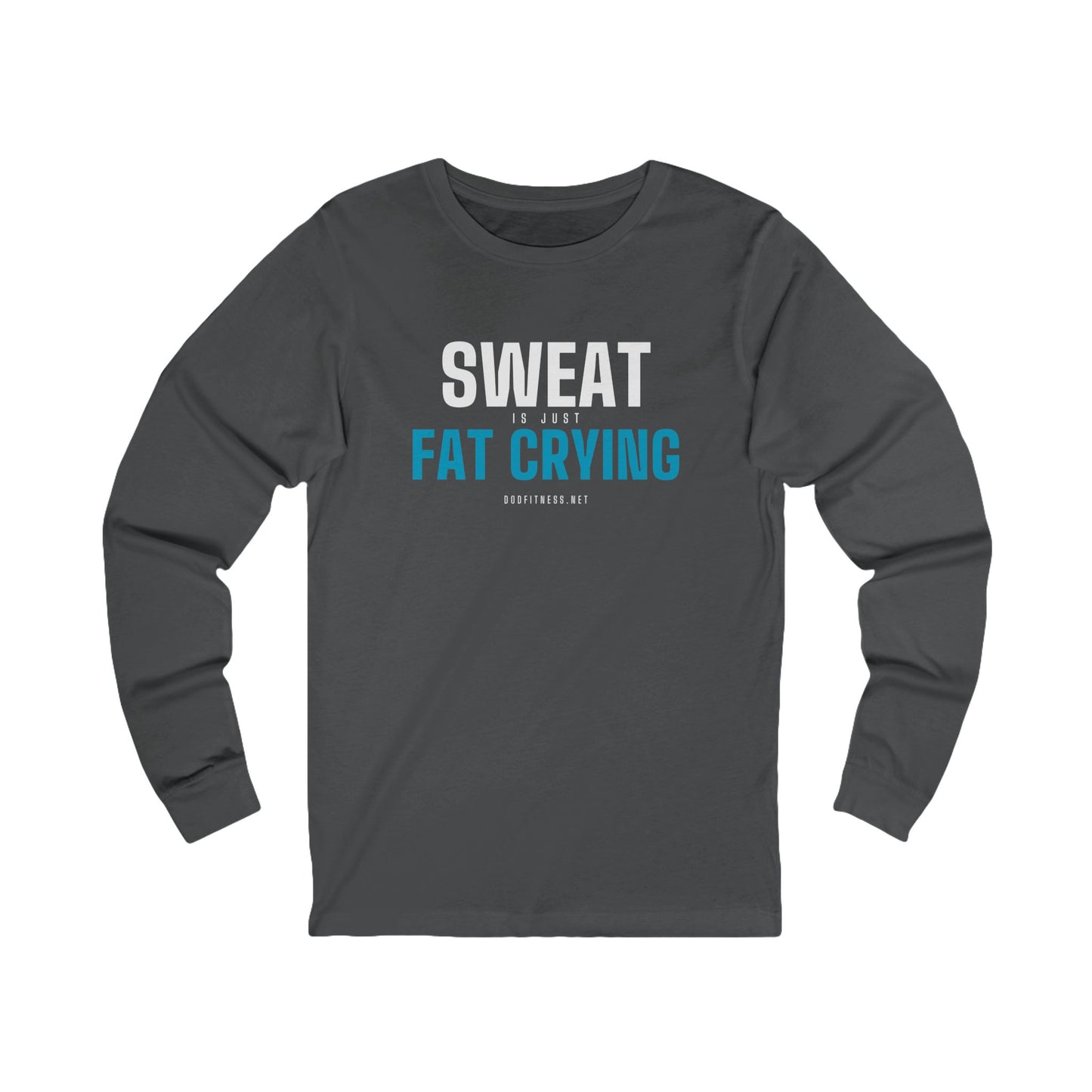 DoD Fitness - Fat Crying Frown Long Sleeve
