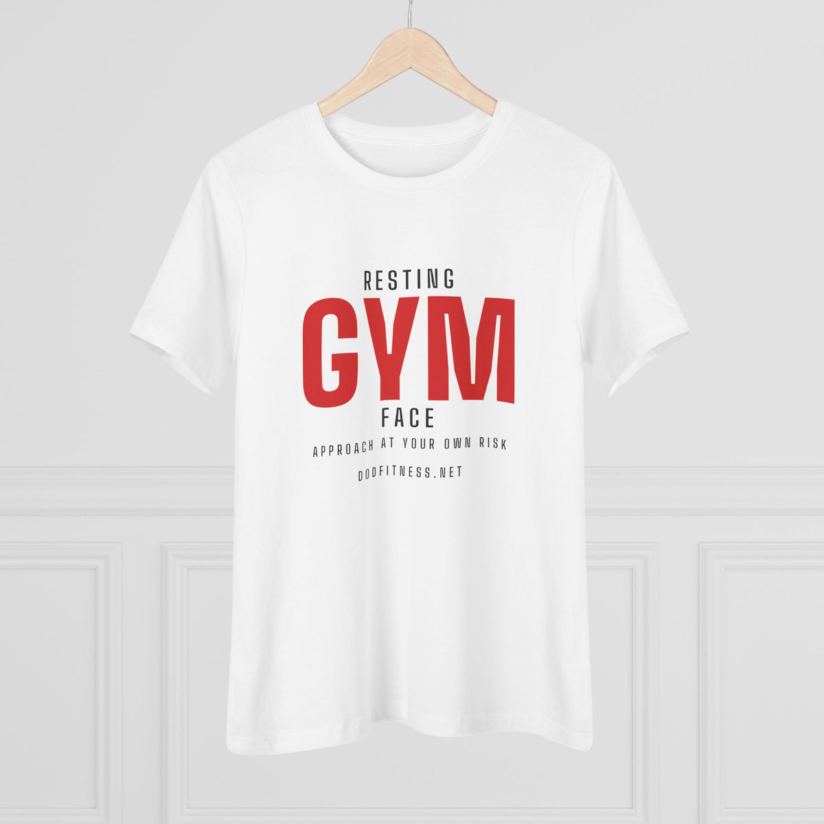 DoD Fitness - Resting Gym Face Women's Tee