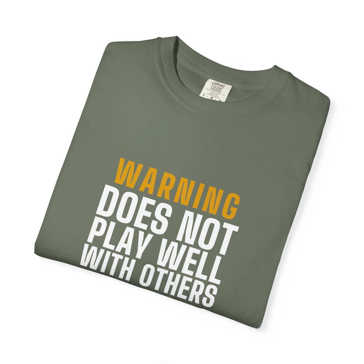 DoD Fitness - Warning Label Men's Tee