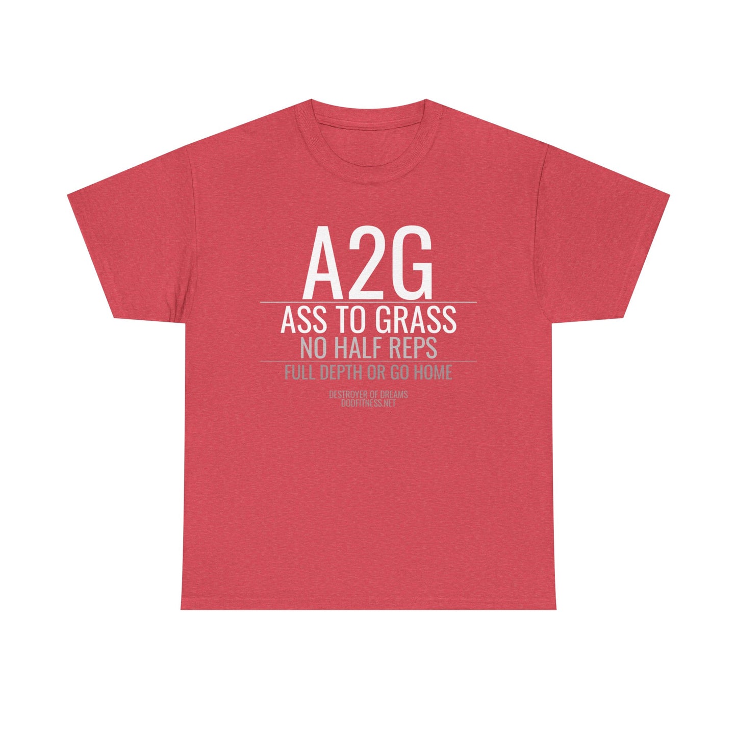 DoD Fitness - A2G - No Half Reps Women's Tee