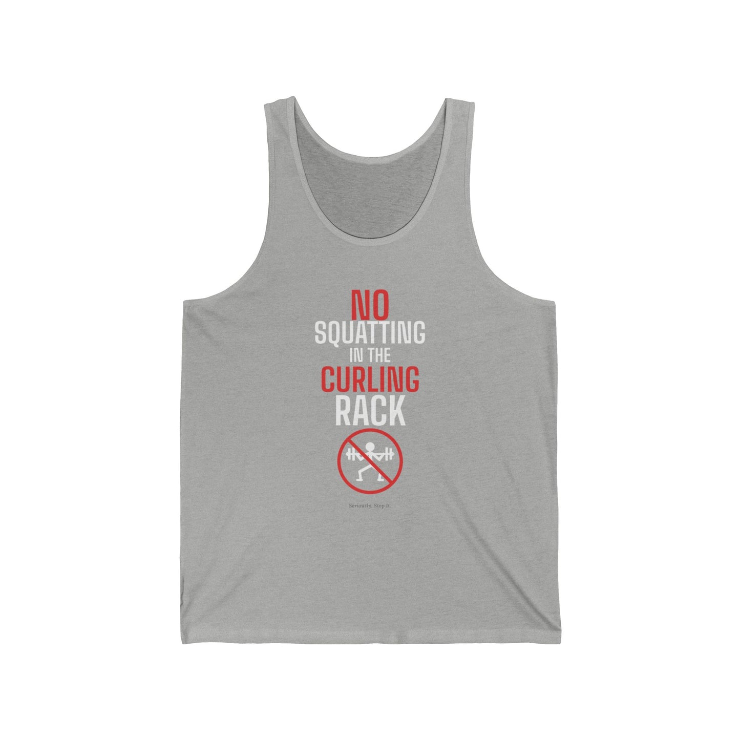 DoD Fitness - Curling Rack Tank