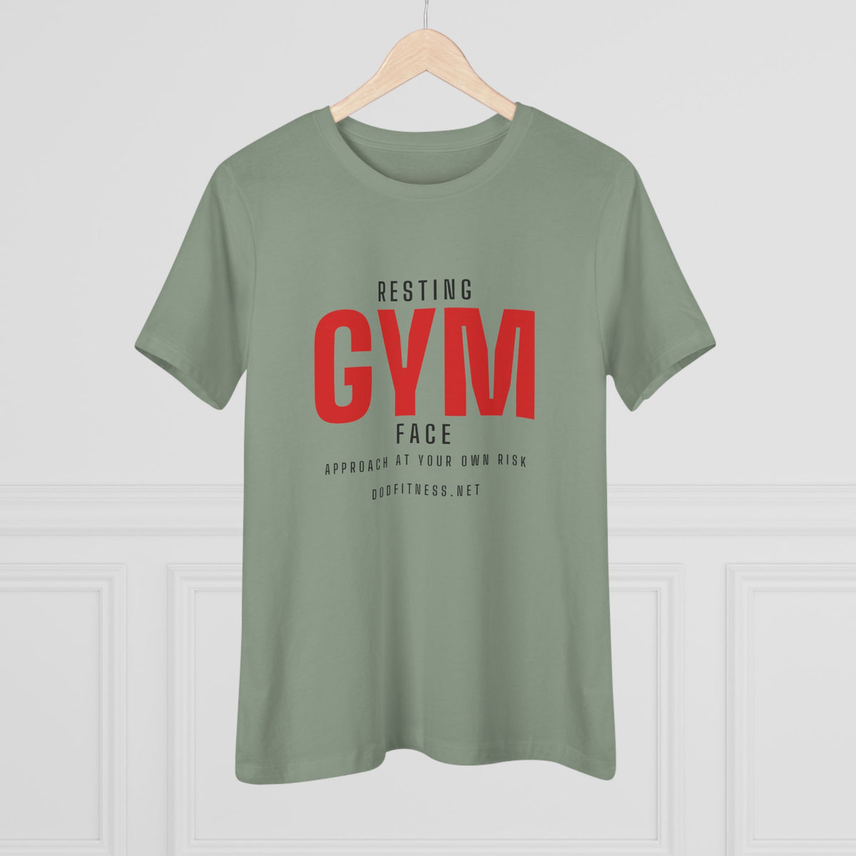 DoD Fitness - Resting Gym Face Women's Tee