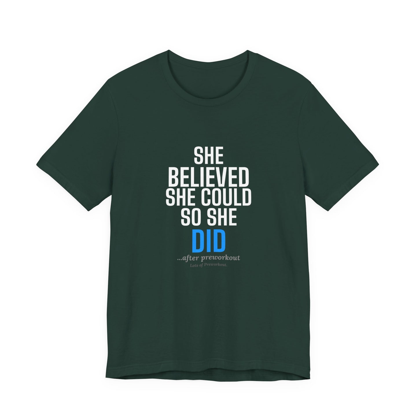 DoD Fitness - She Believed Tee
