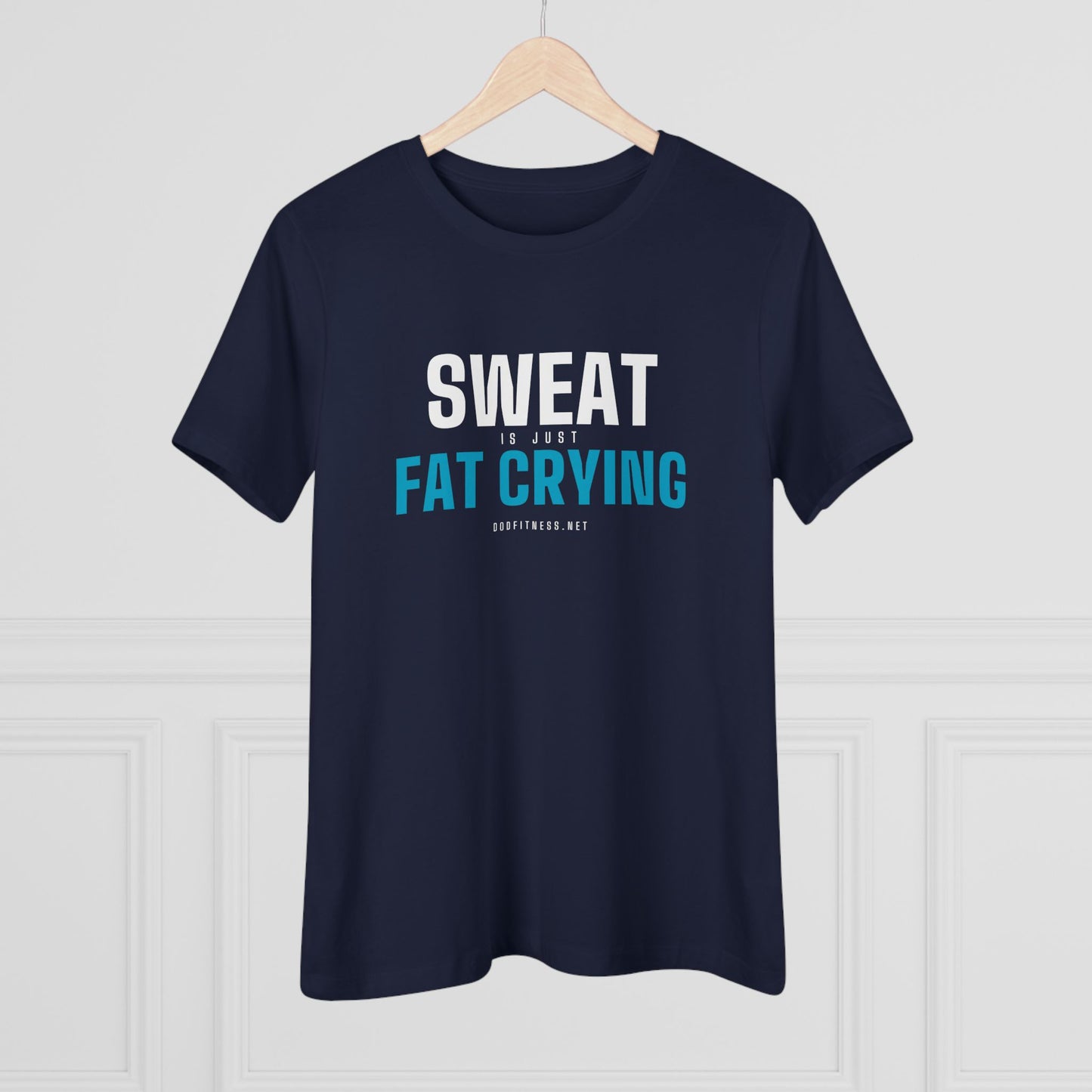 DoD Fitness - Fat Crying Frown Women's Tee