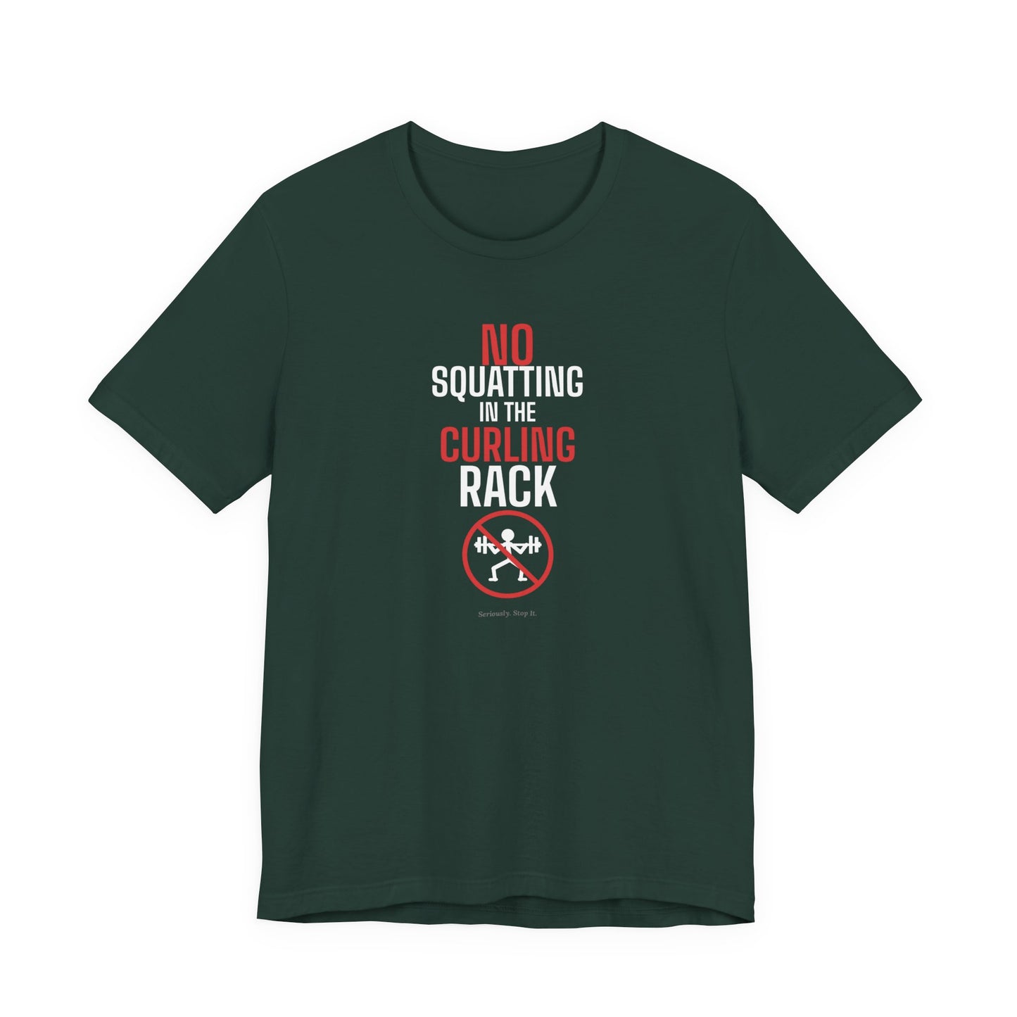 DoD Fitness - Curling Rack Tee
