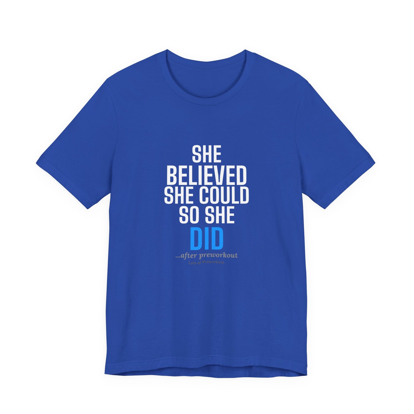 DoD Fitness - She Believed Tee