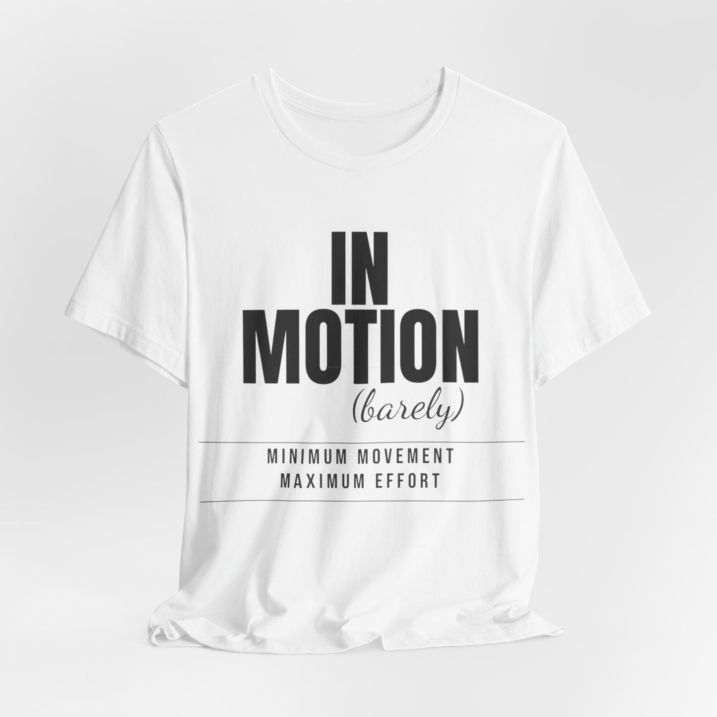 DoD Fitness - In Motion - Barely Moving Men's Tee